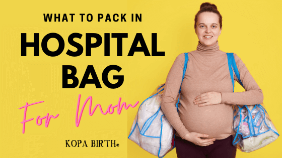 What to Pack in Hospital Bag For Mom- Image