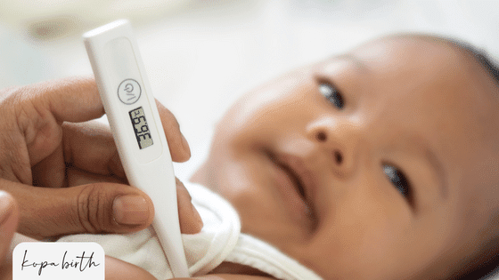 How to Check a Newborn's Temperature • Kopa Birth®